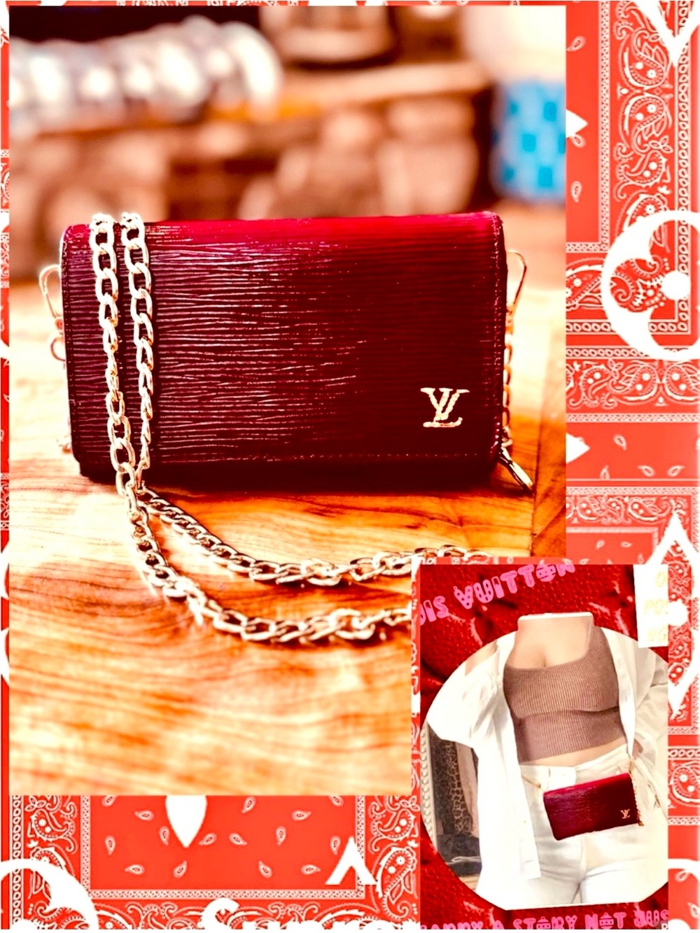 Louis Vuitton Epi Porte Monnaie Billets Tresor Leather Bifold Wallet reinvented